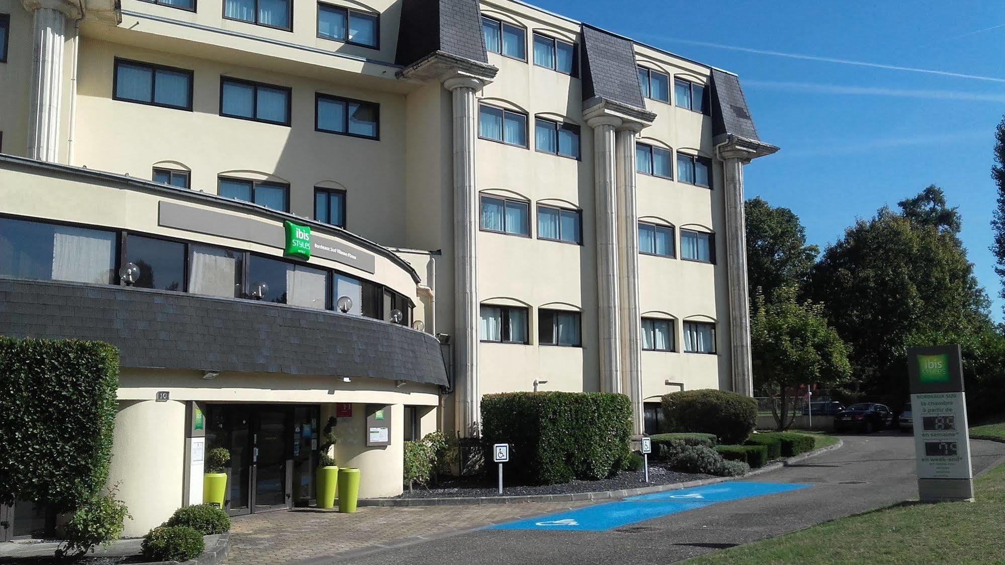 Отель Ibis Styles Bordeaux Sud Вильнав-д'Орнон Экстерьер фото